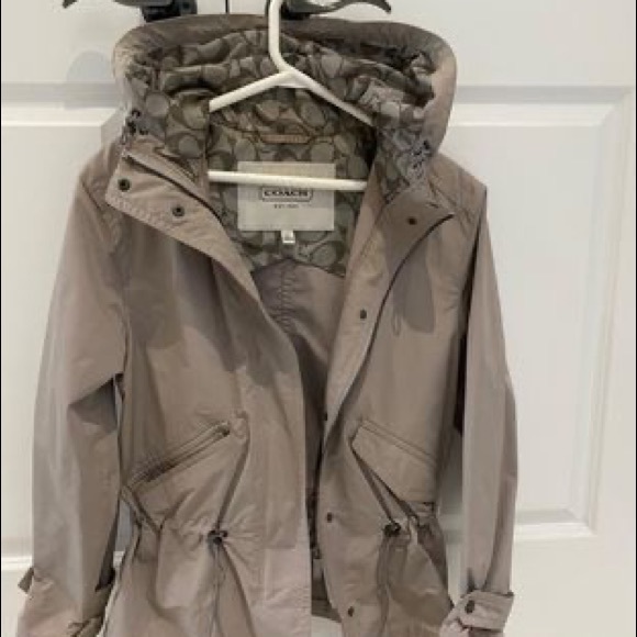Coach Rain Jacket - Picture 1 of 6
